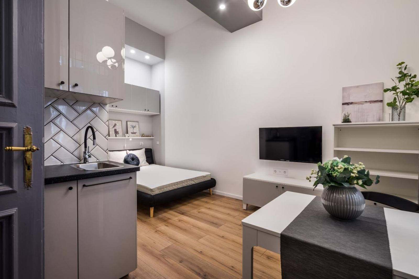 E32 - Oktogon Panorama Suite - Best Location - By Bqa Budapest Ruang foto